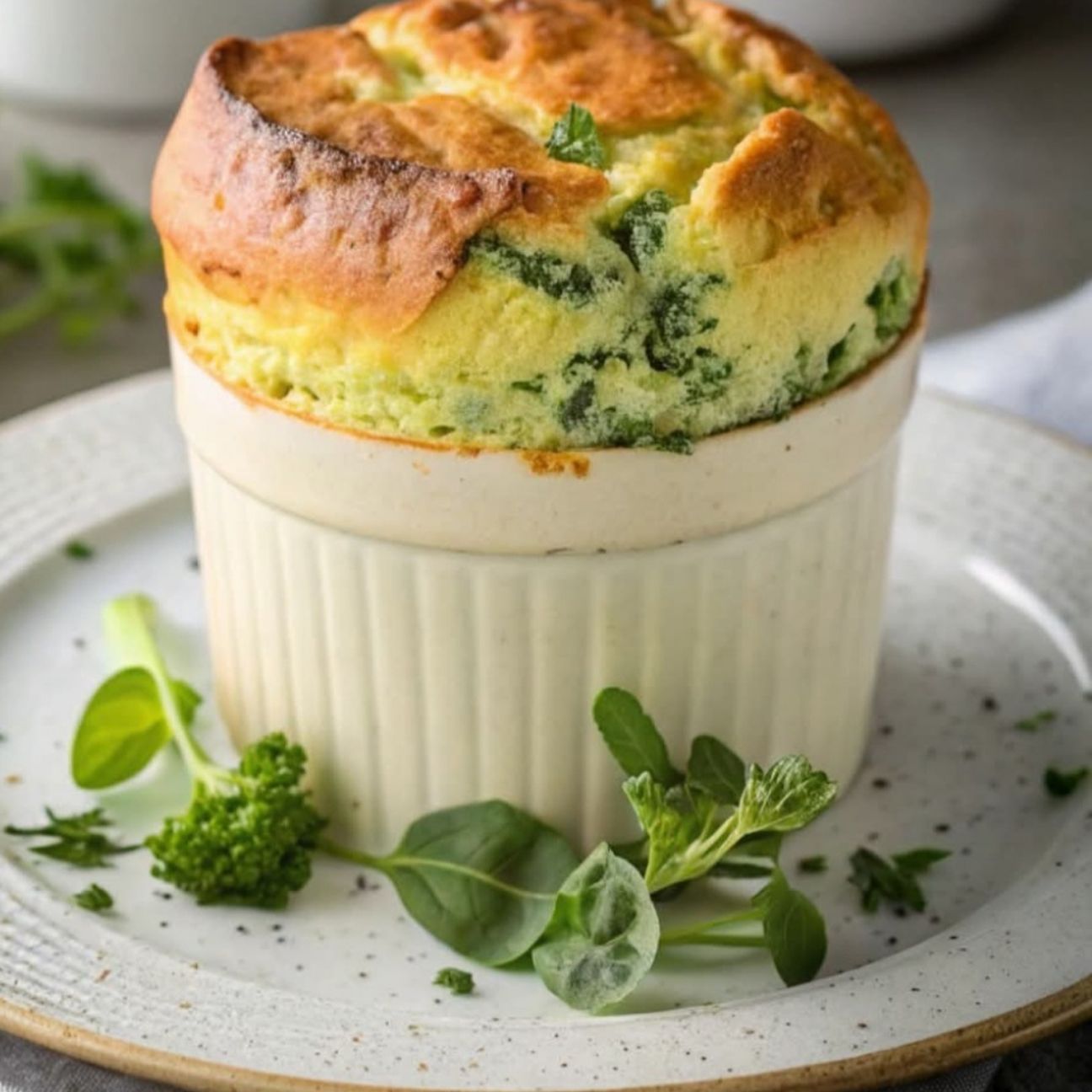 Soufflé ai Broccoli