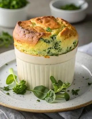 Ricetta Soufflé ai Broccoli di lacucinasecondolabiffi