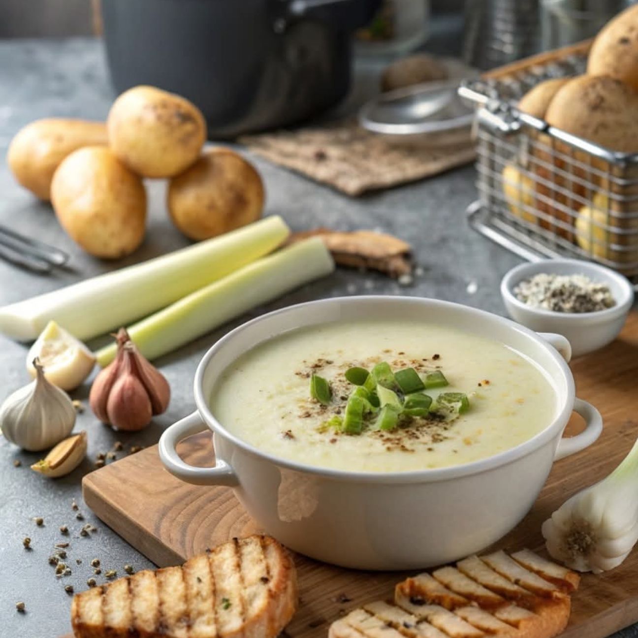 Zuppa di Patate e Porri
