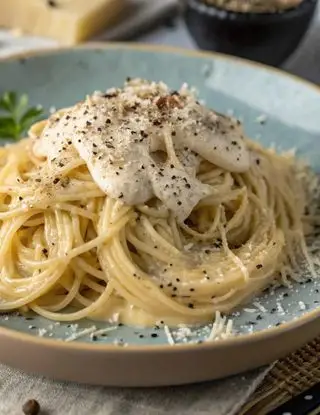 Ricetta Spaghetti Cacio e Pepe di lacucinasecondolabiffi
