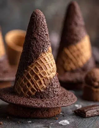 Ricetta Cappelli di Strega al Cioccolato e Crema Biscoff di lacucinasecondolabiffi