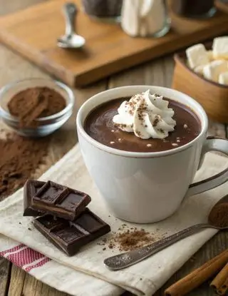 Ricetta Cioccolata Calda alla Cannella Magia di Natale di lacucinasecondolabiffi