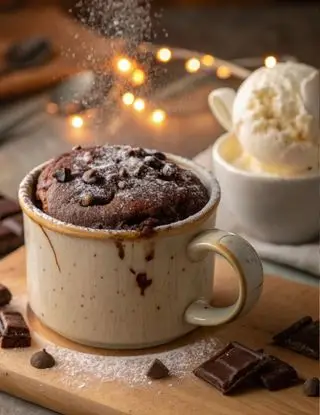 Ricetta Torta in Tazza al Cioccolato Fondente
Versione soffice, ricca e pronta in 1 minuto con un tocco natalizio di lacucinasecondolabiffi