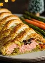 Ricetta Salmone in Crosta di Pasta Sfoglia