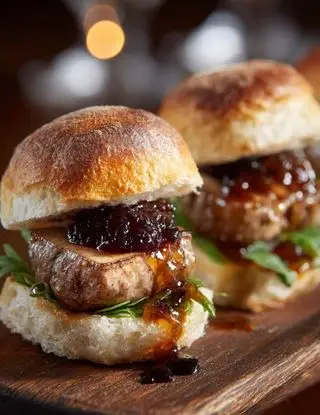 Ricetta Mini Burger Vegani con Chutney di Cipolla di lacucinasecondolabiffi