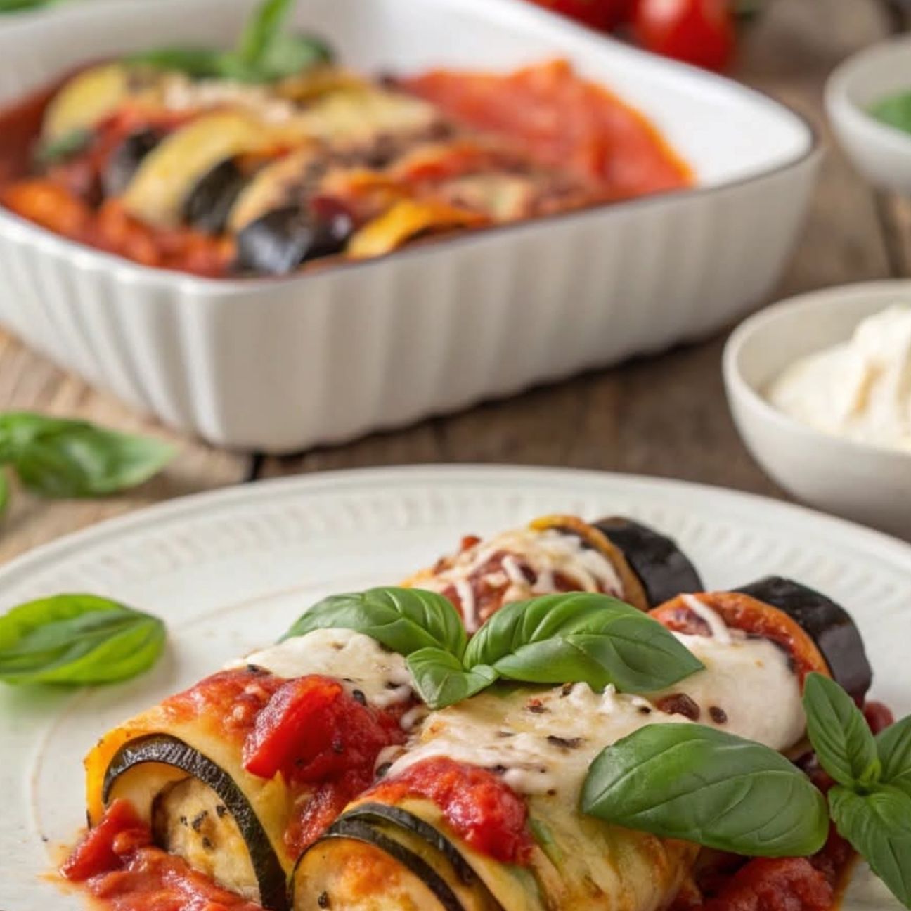 Cannelloni di melanzane e ricotta