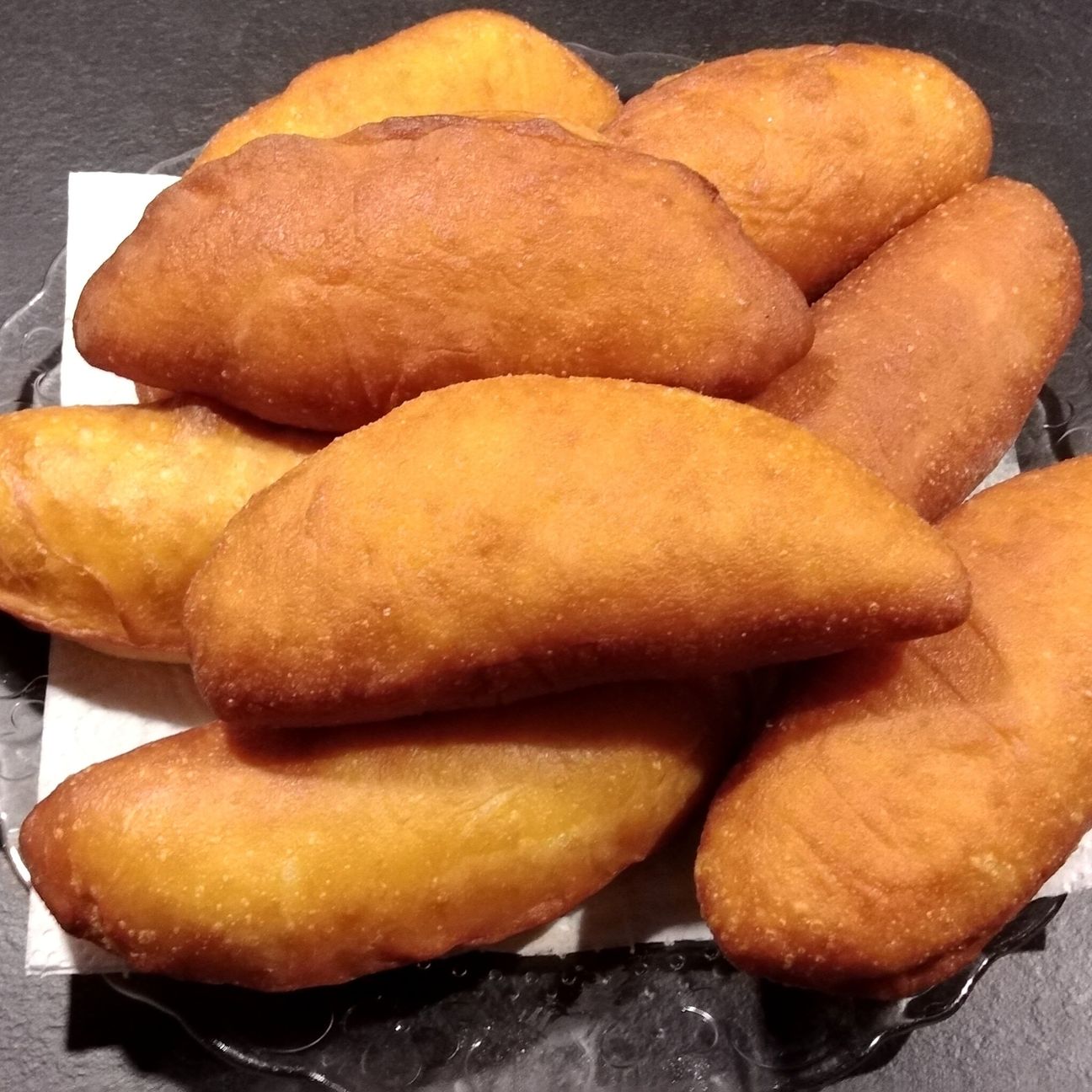 Calzoni fritti siciliani.