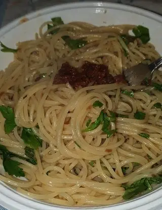 Ricetta Spaghetti aglio,olio e peperoncino 2.0 di guarinojessica27