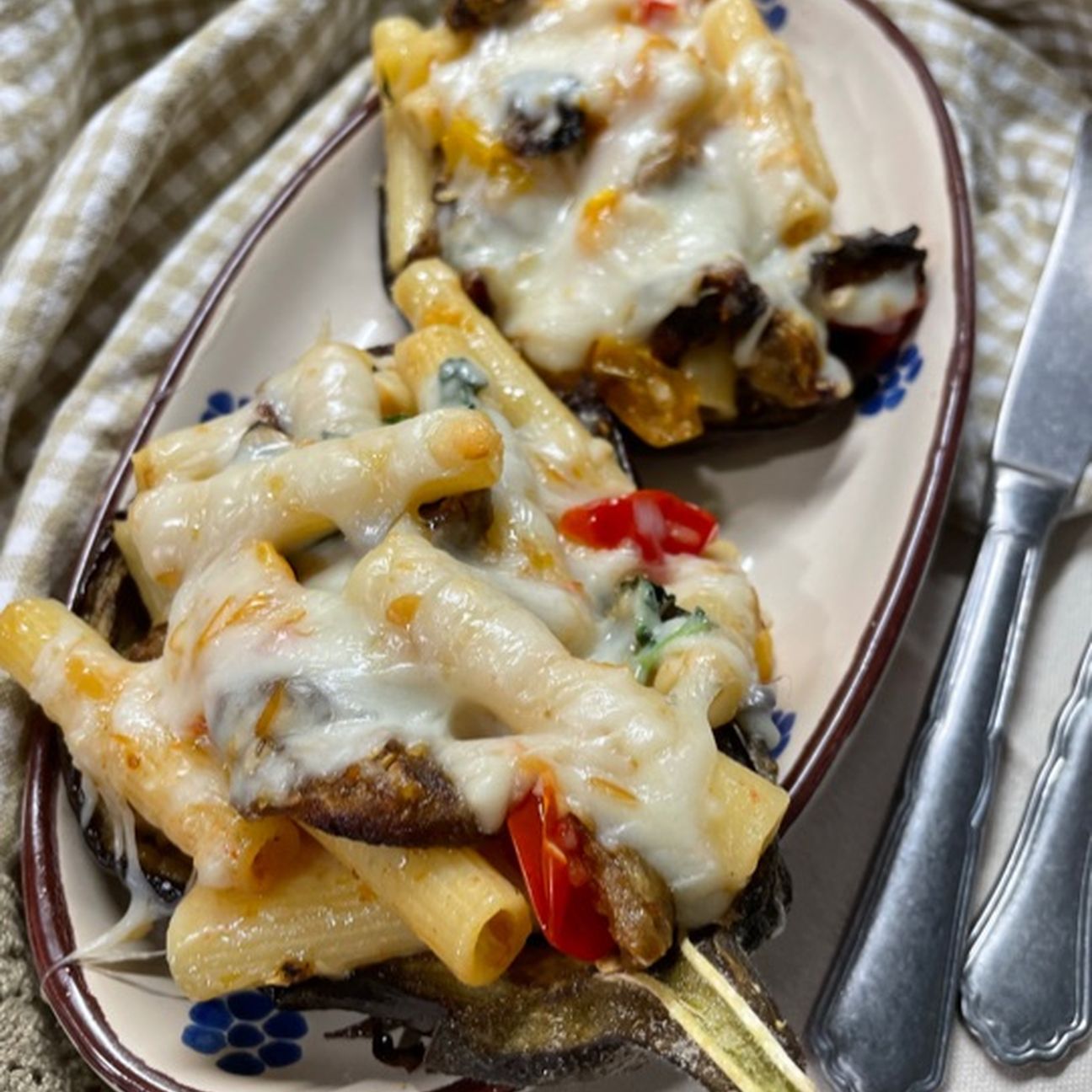 Pasta alla Norma imbarcata