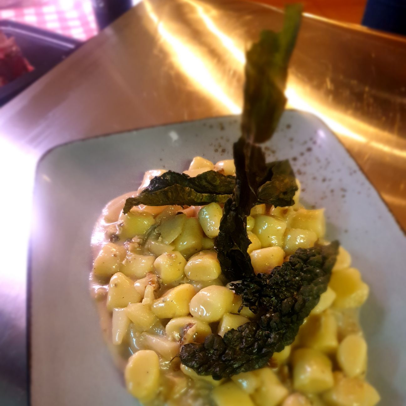 Gnocchi al blu di maremma