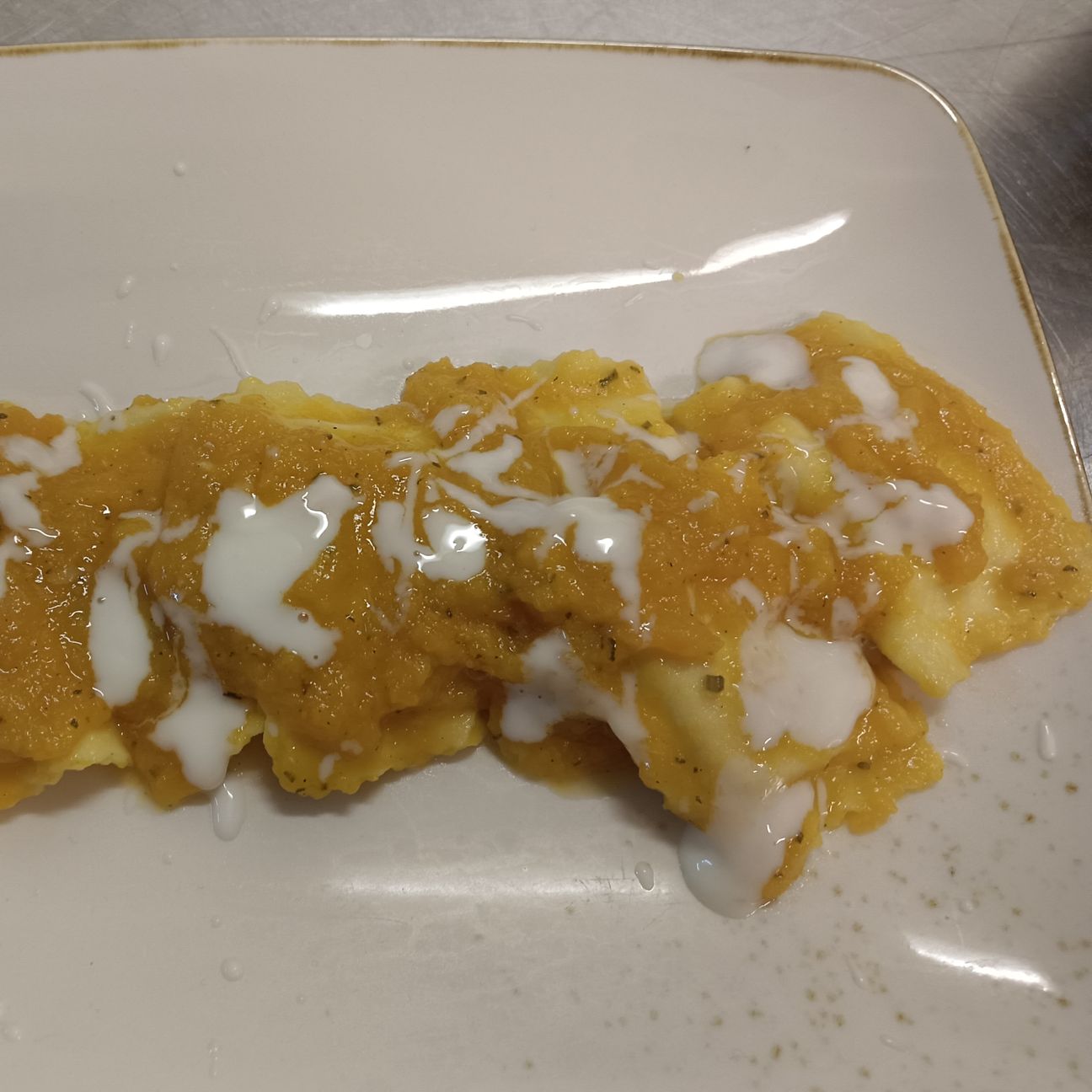 Tortelli di patate zucca e tartufo