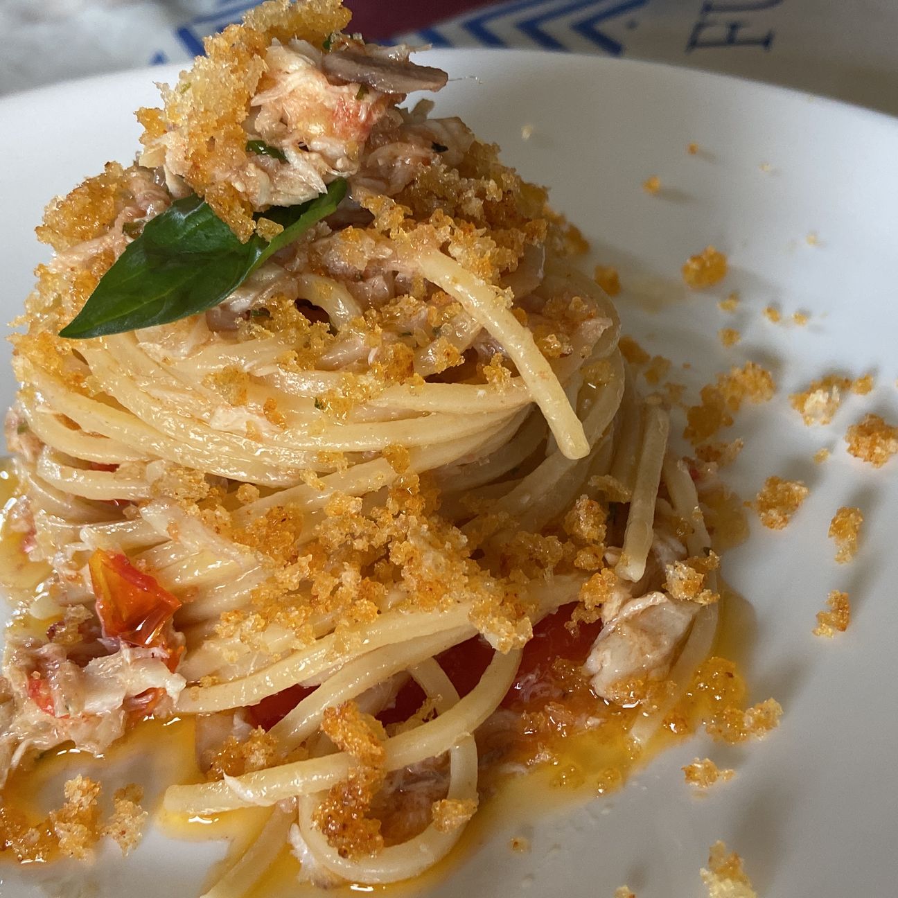 Pasta al dentice e mollica