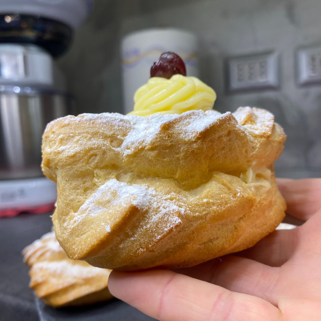 Zeppole al forno