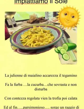 Ricetta Impiattiamo il sole di nick79