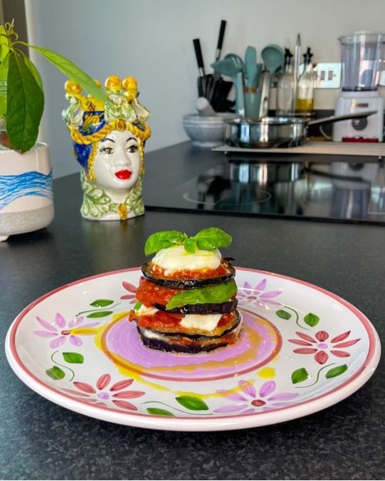 È una Parmigiana ma anche una Caprese!