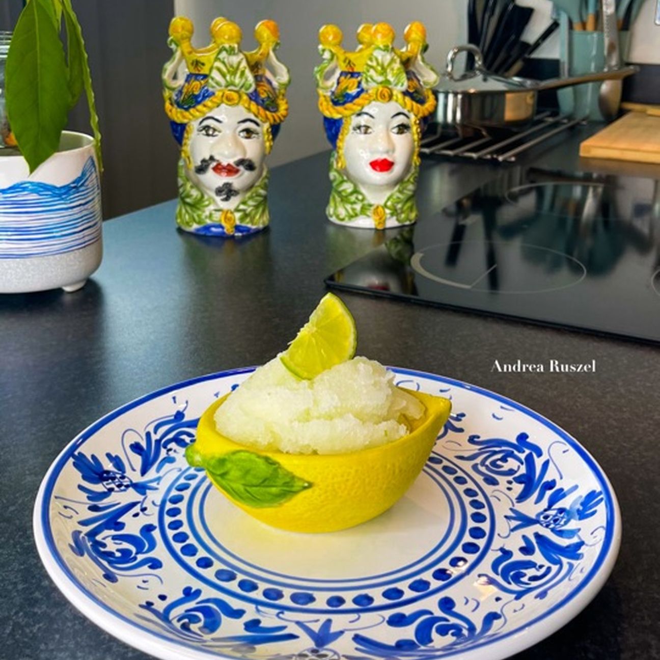 Granita al limone e Lime