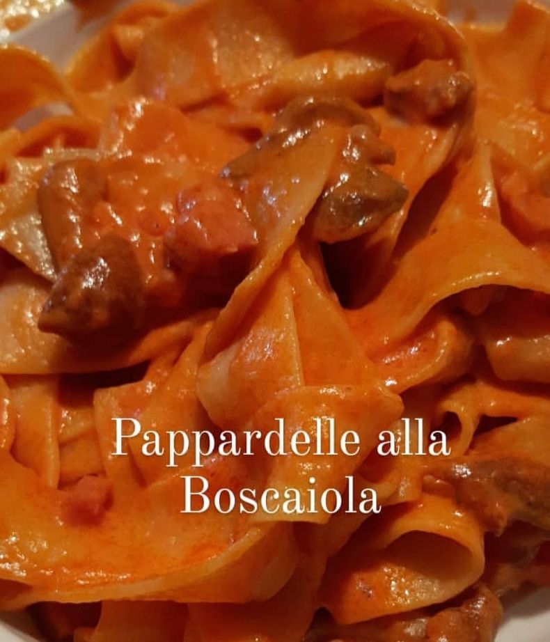 Pappardelle alla boscaiola