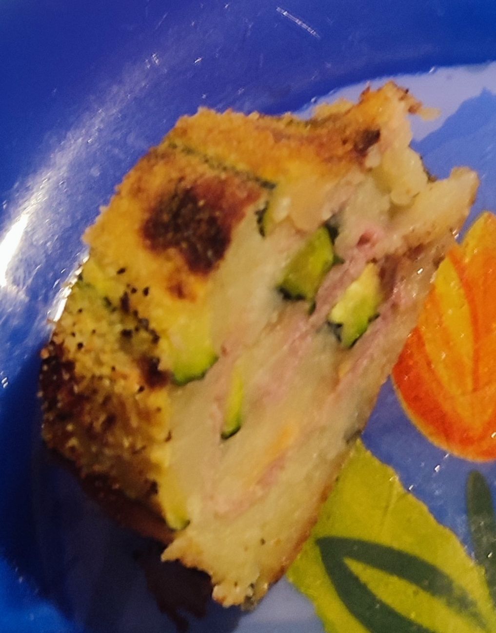 Sformato di zucchine ripieno