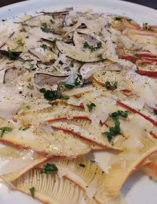 Ricetta Carpaccio di ovuli e porcini crudi di nicoletta.lazzeroni69