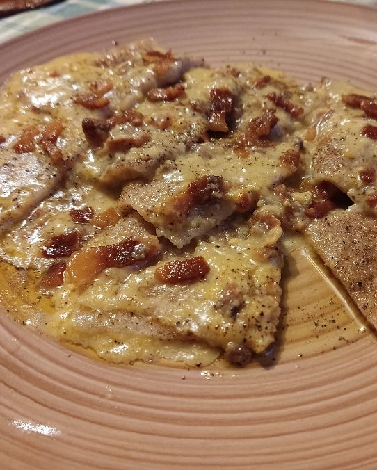 Testarolo alla carbonara