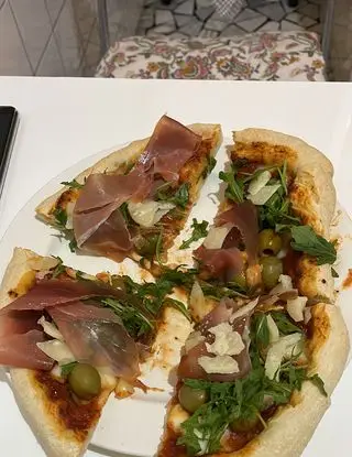 Ricetta Pizza crudo, grana e rucola di matteodospina