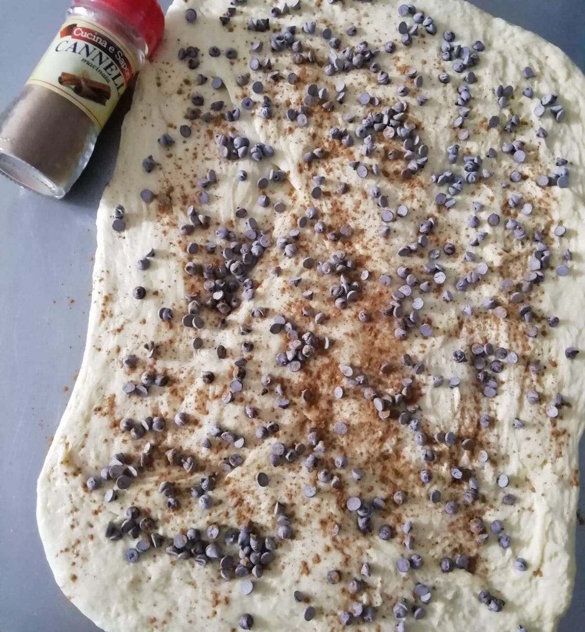 Torta di girelle cioccolato e cannella