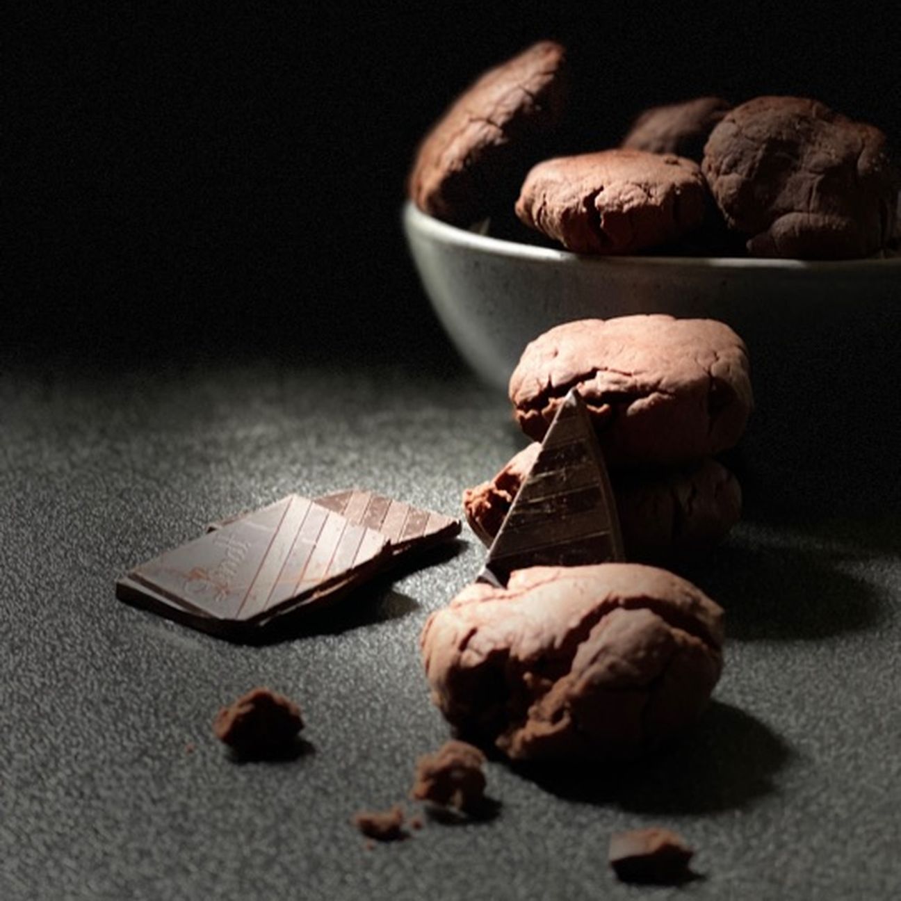 Biscotti al cacao e farina di riso