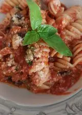 Ricetta Fusilloni pomodoro e melanzane