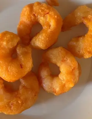 Ricetta Gamberi in tempura di zafferano di cooking.irene