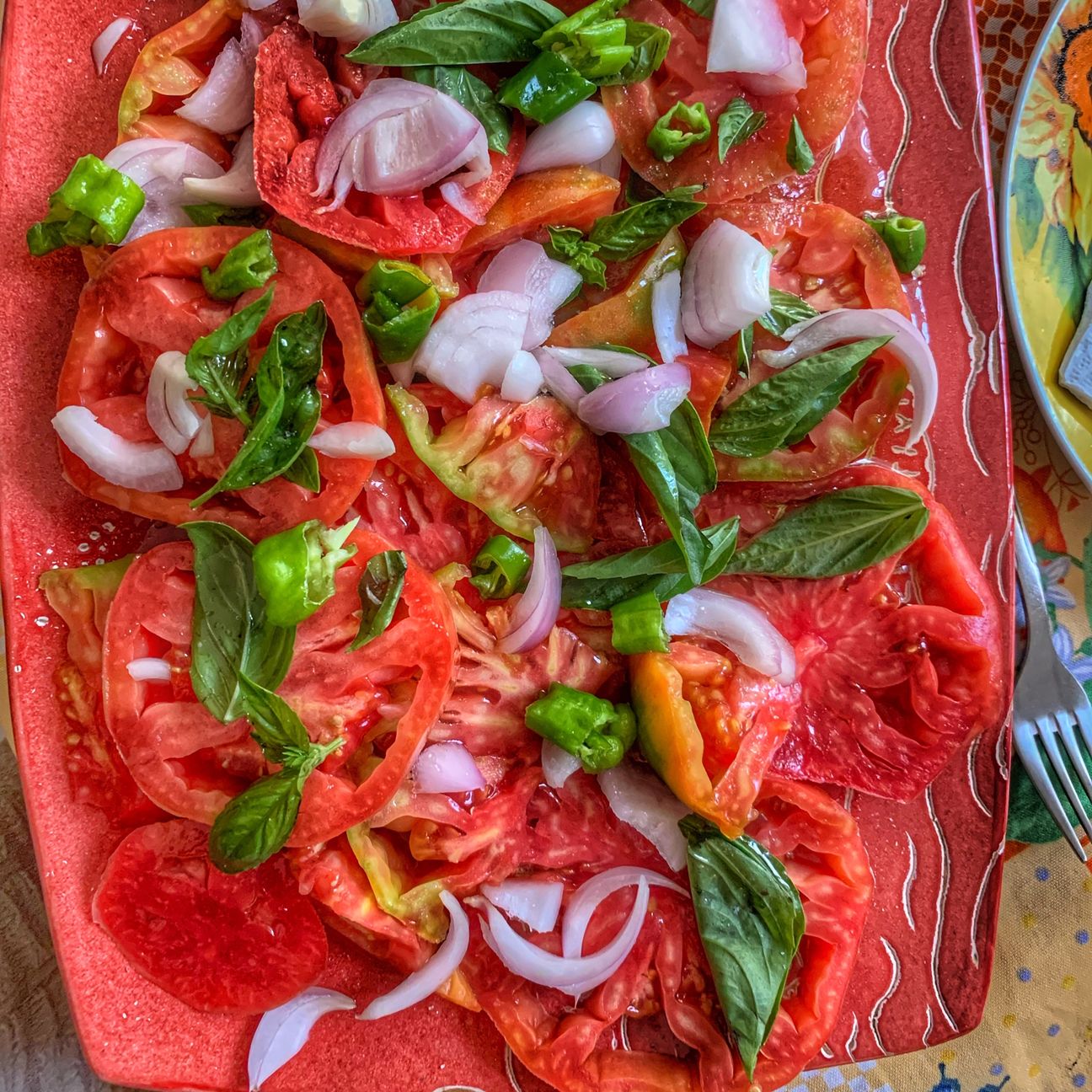 Insalata di pomodori (variante di mia nonna)
