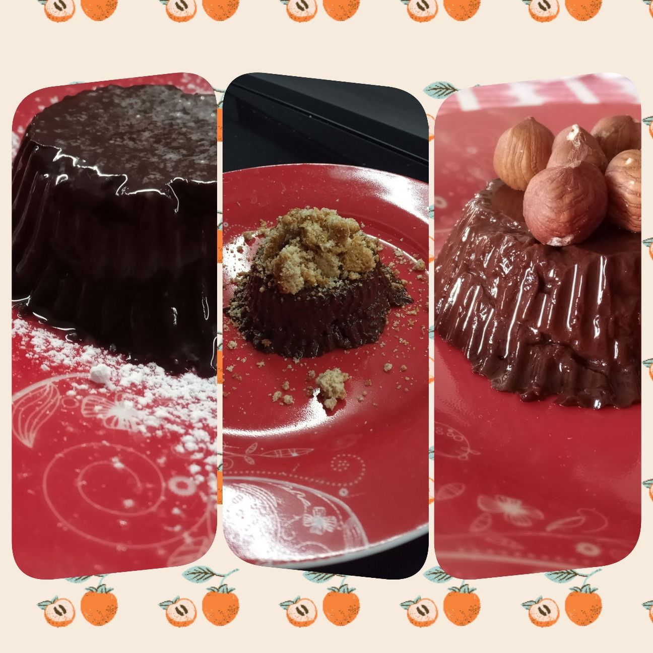 Budino cachi e cacao 🤤🤤🤤 solo 2 ingredienti per questo connubio allettante, ottimo anche per i bimbi che lo mangeranno senza difficoltà!!!