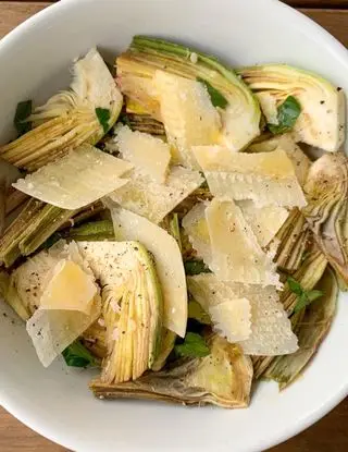 Ricetta Insalata carciofi e parmigiano di martinalasaluteincucina