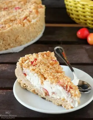 Ricetta Torta fredda alla ricotta e ciliegie di MartinaOlivieri