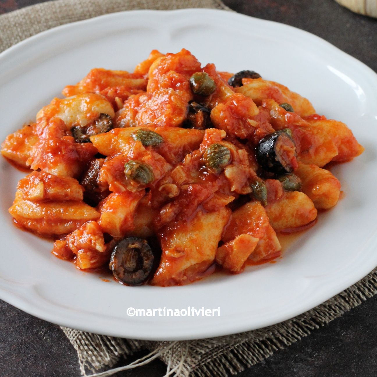 Gnocchi con stoccafisso, capperi e olive #vigilia