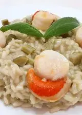 Ricetta Risotto carciofi e capesante