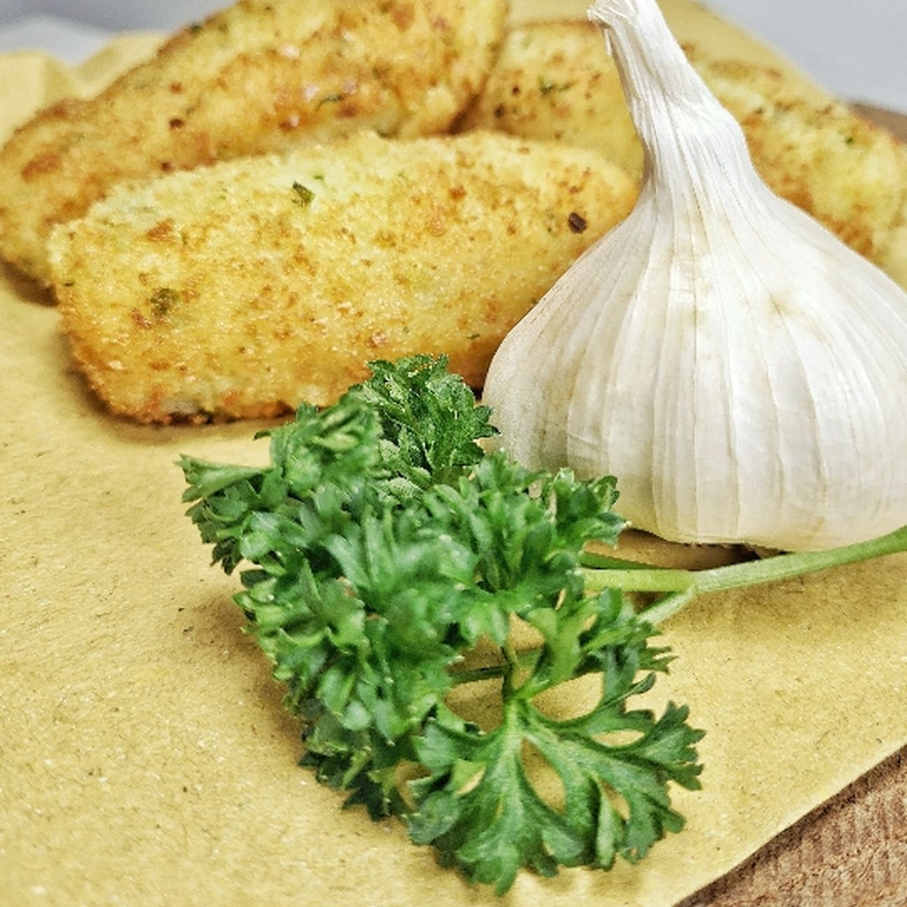 Crocchè di patate all'aglio