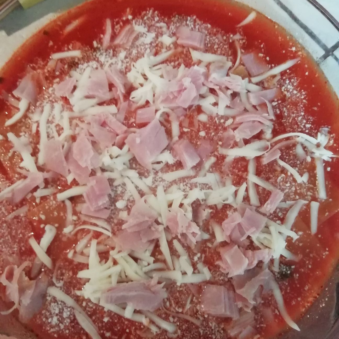 Lasagne al prosciutto