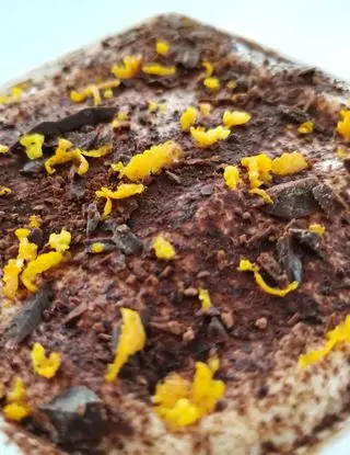 Ricetta Tiramisù cioccolato fondente e scorza d' arancio di idadf1989