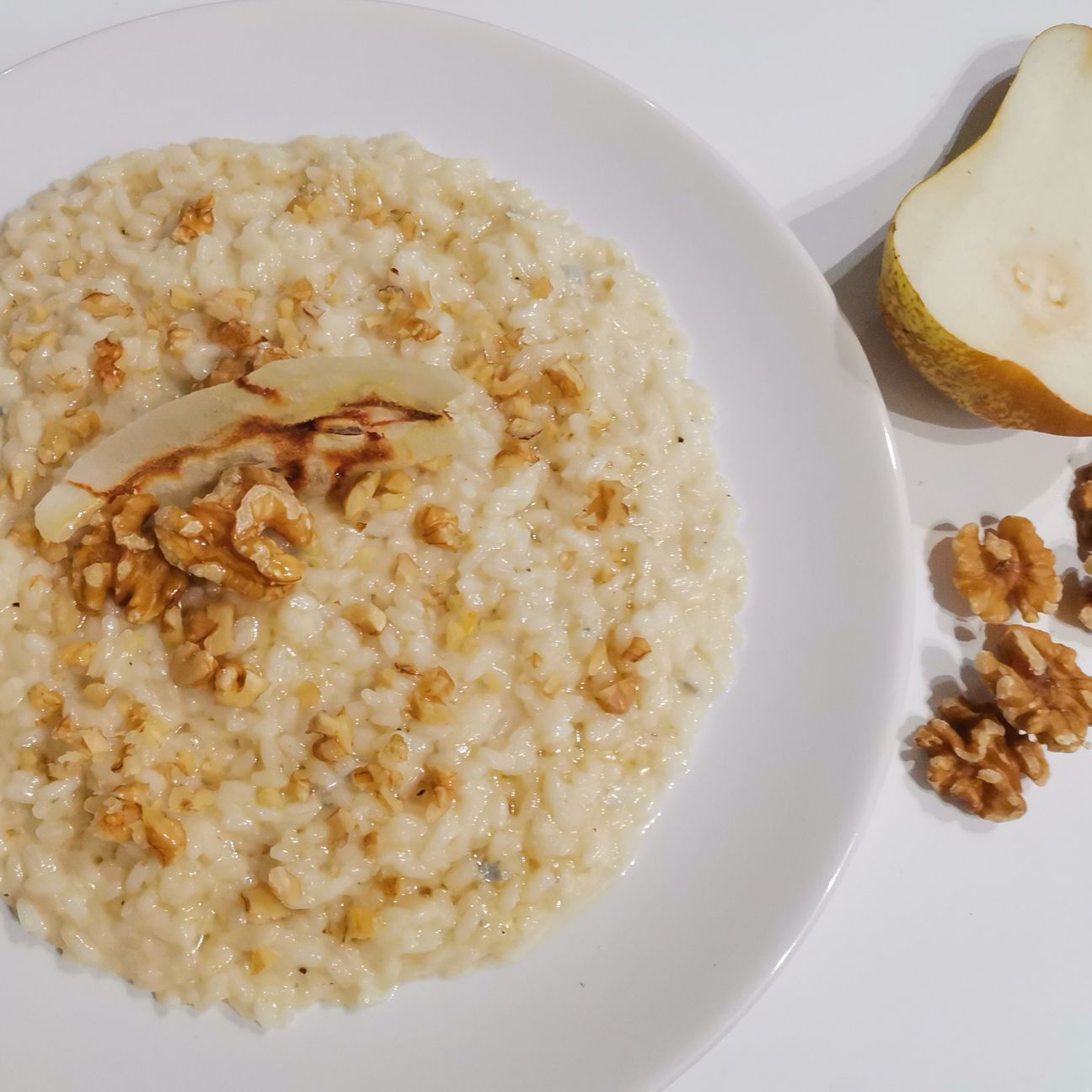 Risotto con gorgonzola, noci e miele😋