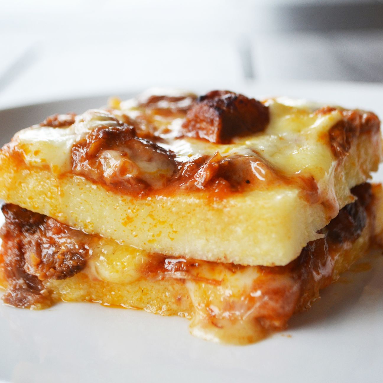 Lasagna di polenta somara