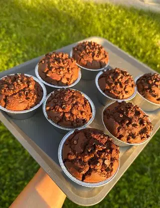 Ricetta Muffin vegani al cioccolato di veroclaskitchen