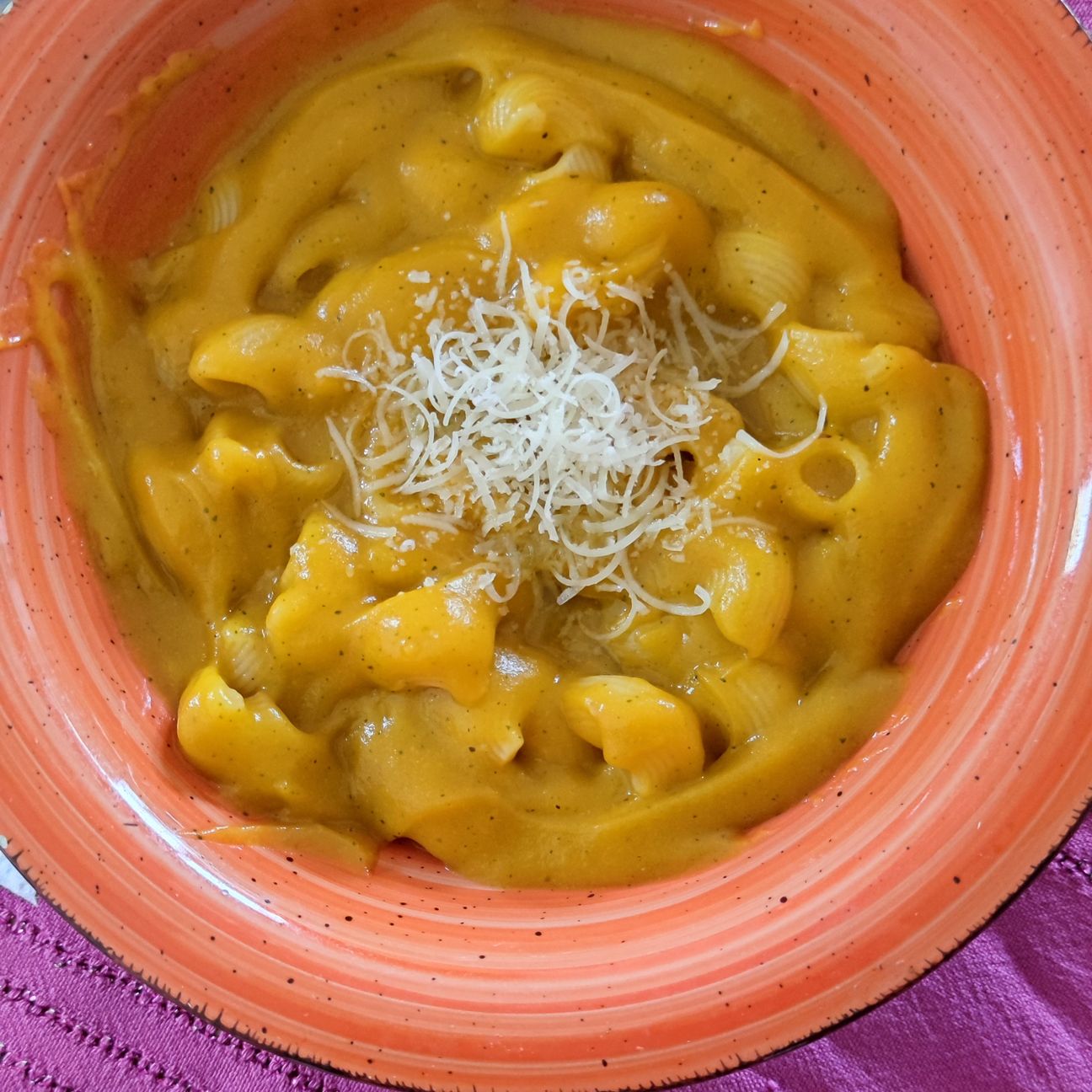 Vellutata con conchiglie
