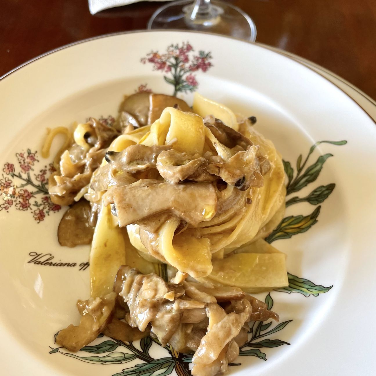 Pappardelle ai funghi porcini