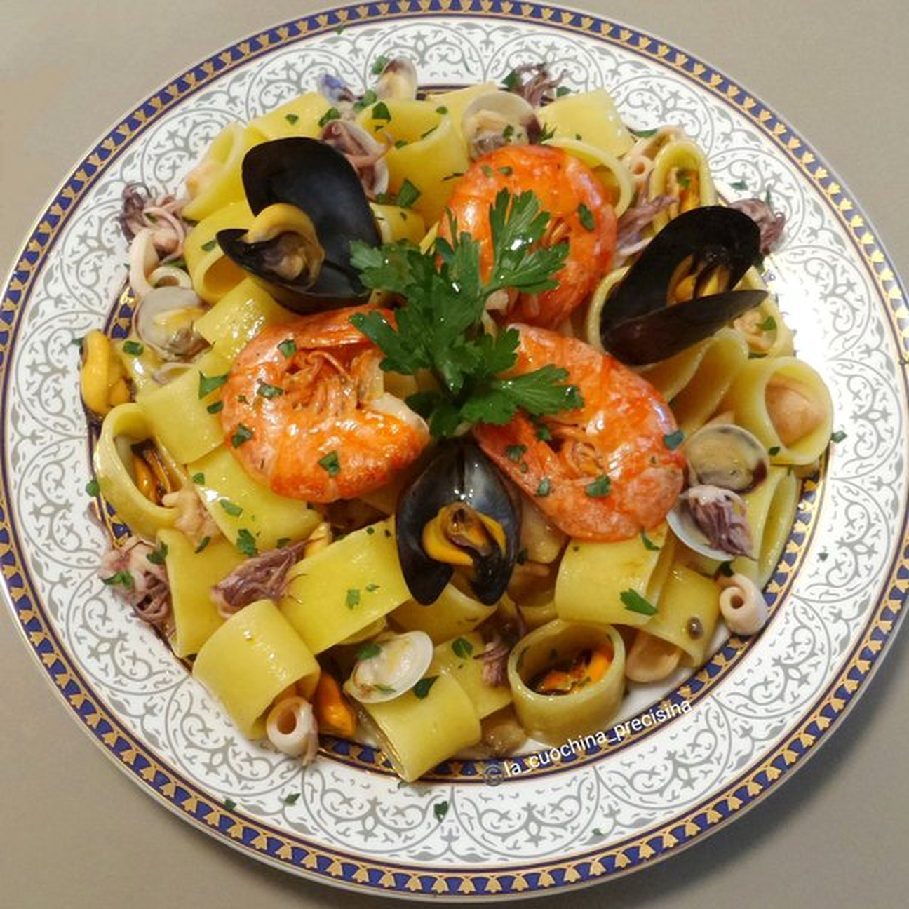 Calamarata allo Scoglio 🍤