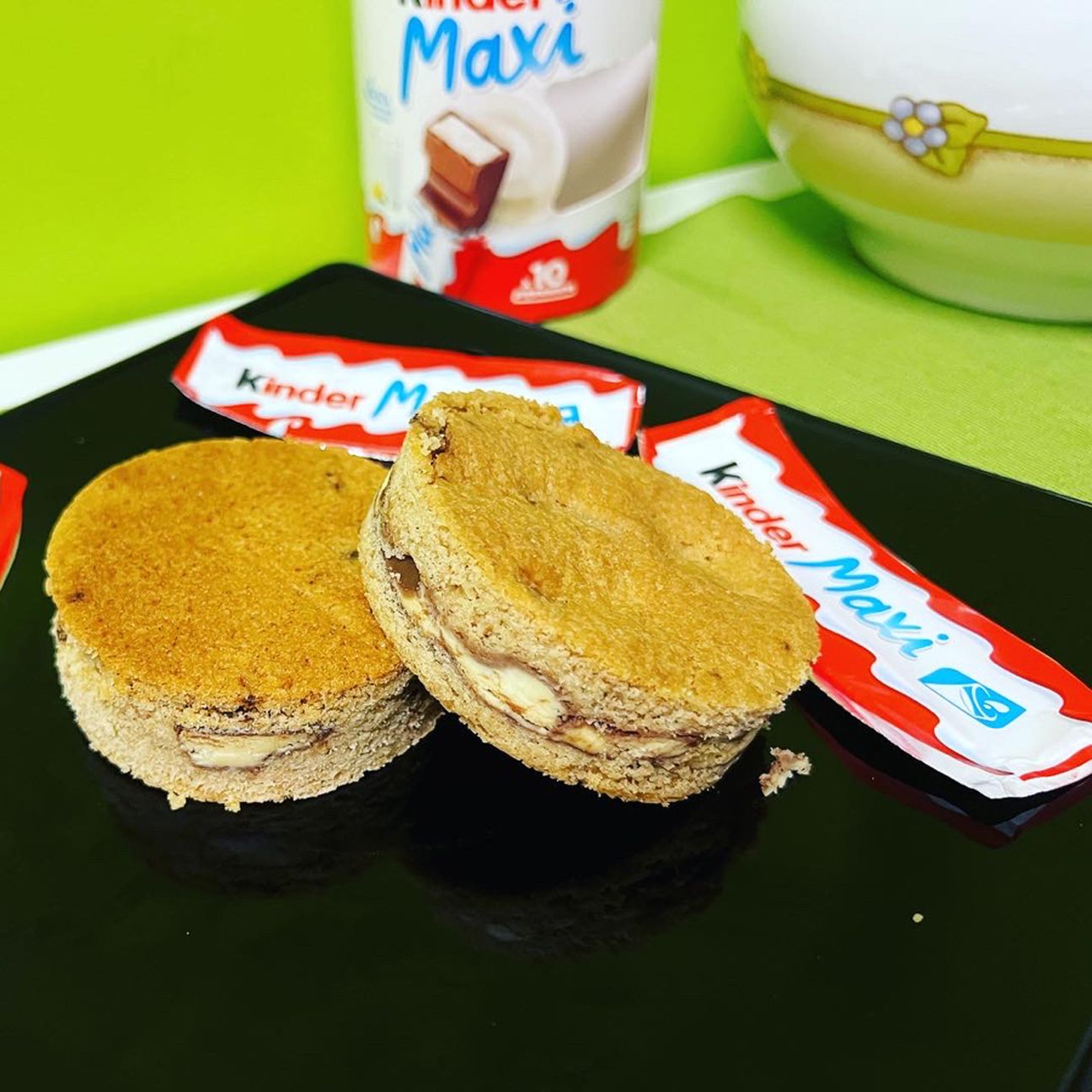 Crostata con kinder maxi 🍫🍫🍫
