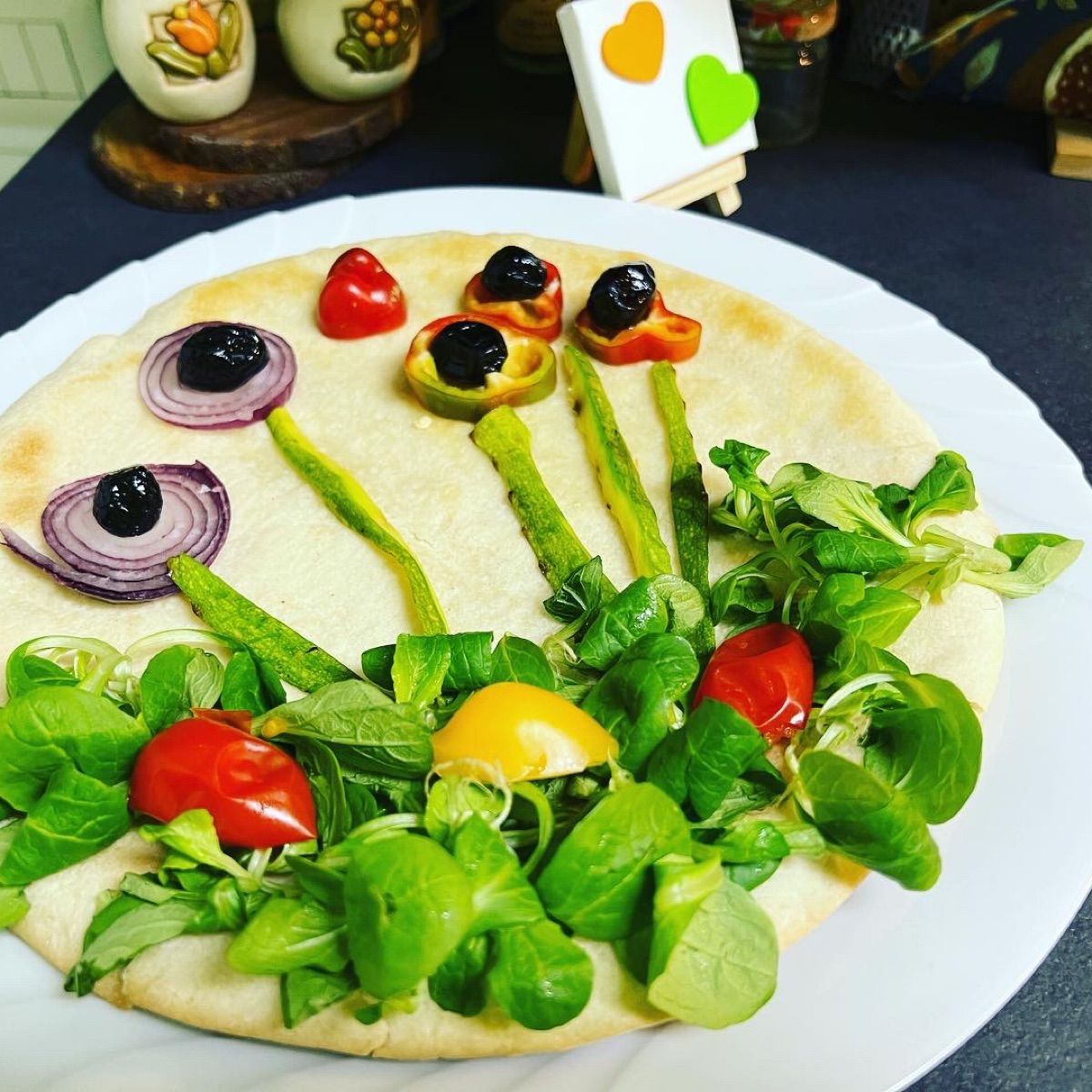 Focaccia fiorita🌸🌺🌼