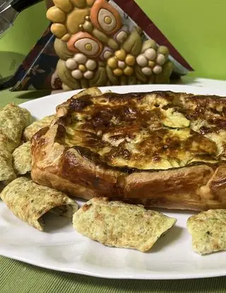 Ricetta Torta rustica di zucchine con nuvole di zucchine di loredana705