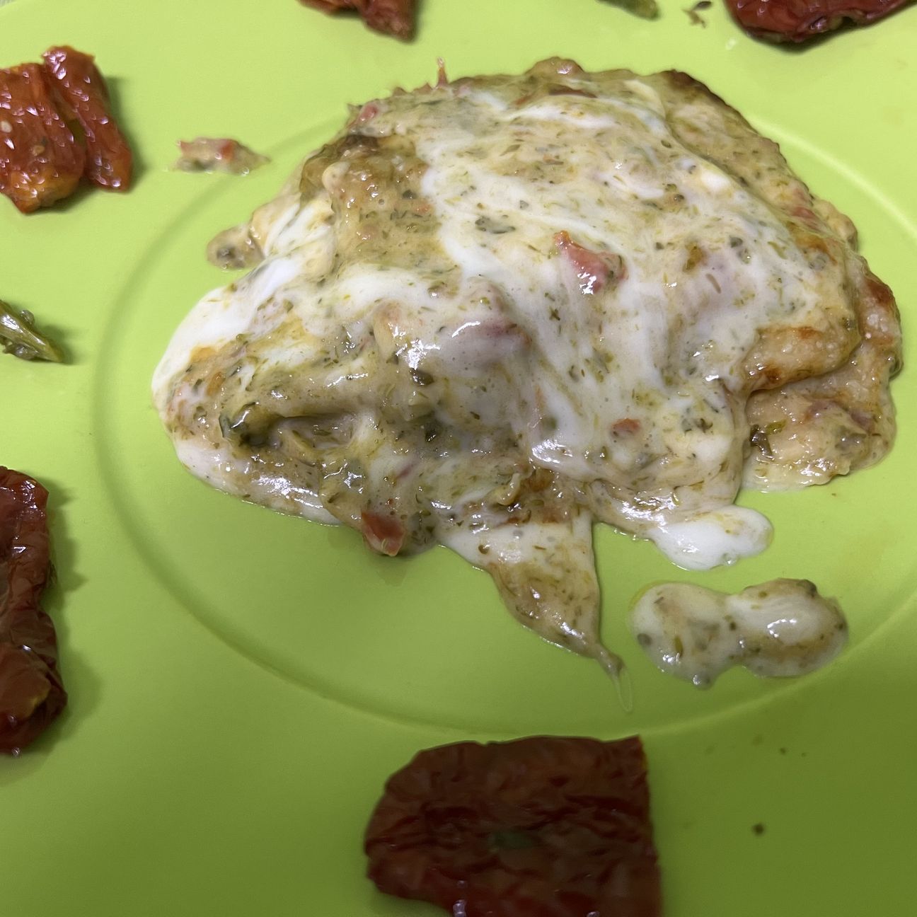Lasagne rape e pomodori secchi