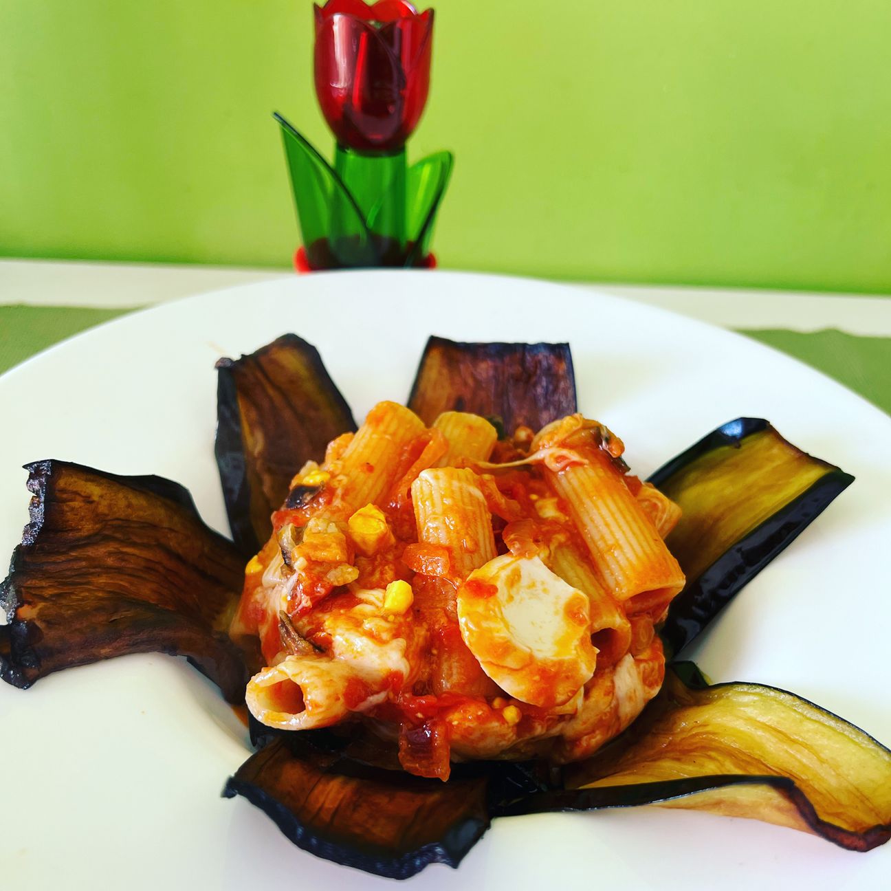 Pasta all parmigiana 🍆🍆🍆🍆