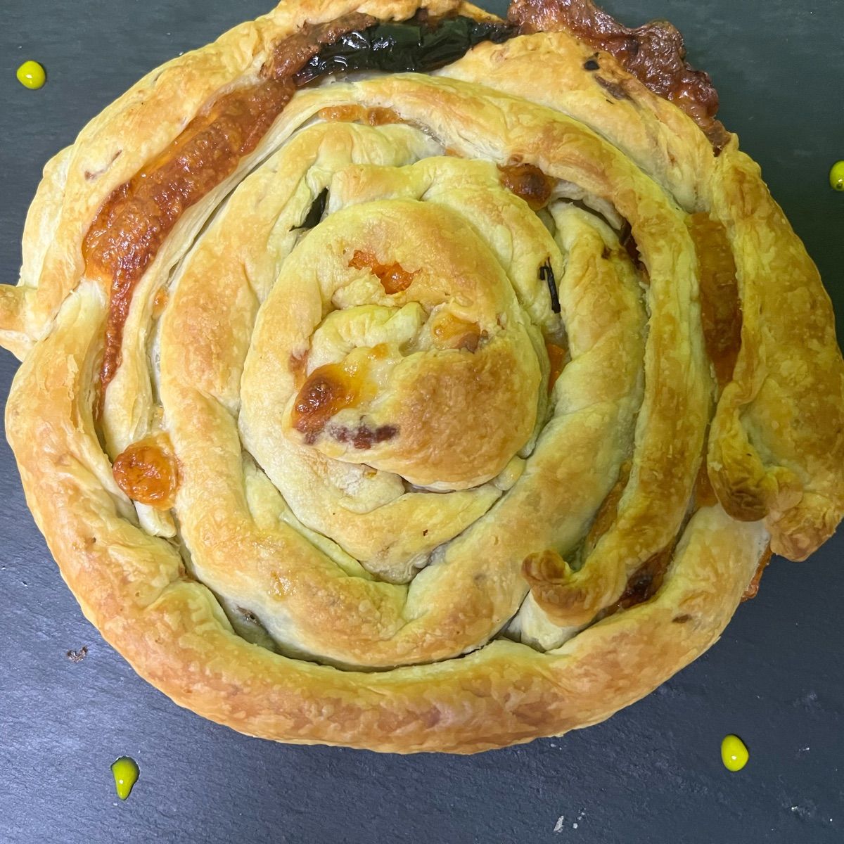 Giri di torta rustica 😋
